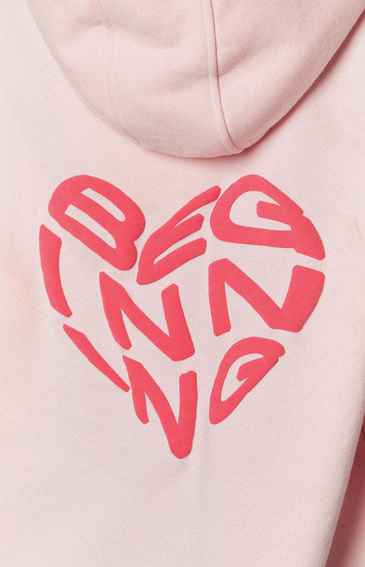 Beginning Pink Lovey Bubble Hoodie-Vavasi.All Rights Reserved.