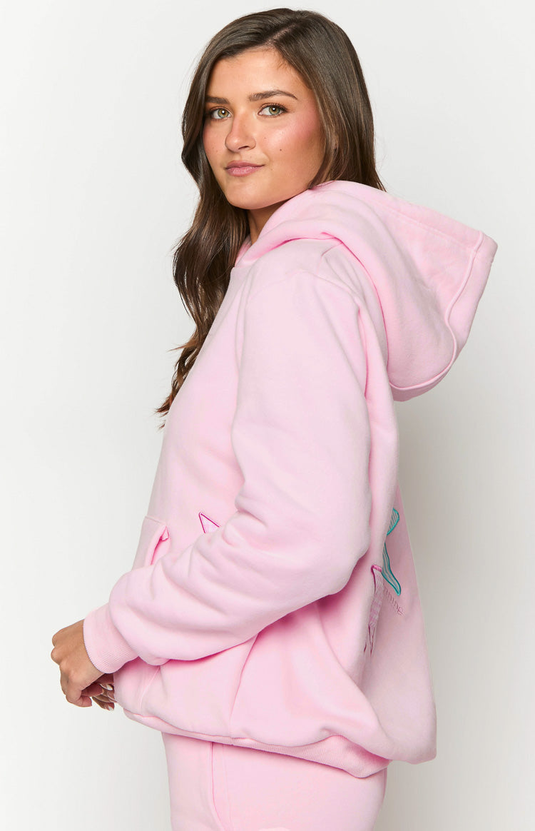 Beginning Pink Star Hoodie-Vavasi.All Rights Reserved.