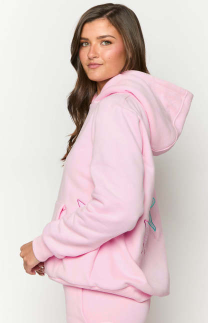 Beginning Pink Star Hoodie-Vavasi.All Rights Reserved.