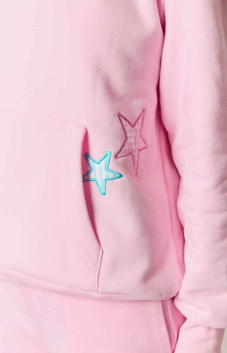 Beginning Pink Star Hoodie-Vavasi.All Rights Reserved.