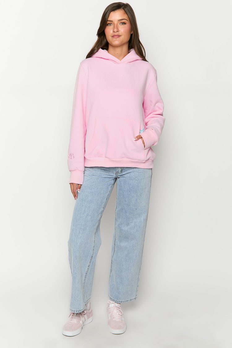 Beginning Pink Star Hoodie-Vavasi.All Rights Reserved.