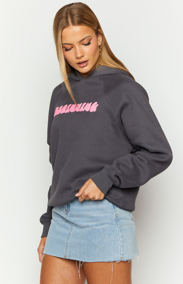 Beginning Slate Bubble Hoodie-Vavasi.All Rights Reserved.