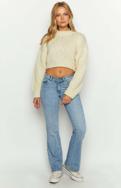 Belmont Cream Sweater-Vavasi.All Rights Reserved.