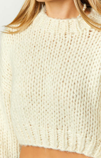 Belmont Cream Sweater-Vavasi.All Rights Reserved.