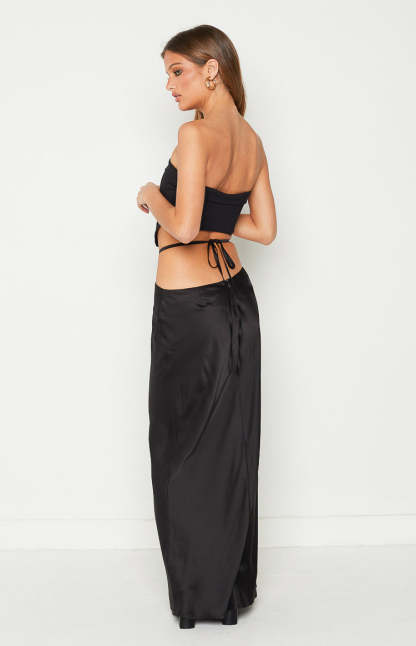 Bethenie Black Maxi Skirt-Vavasi.All Rights Reserved.