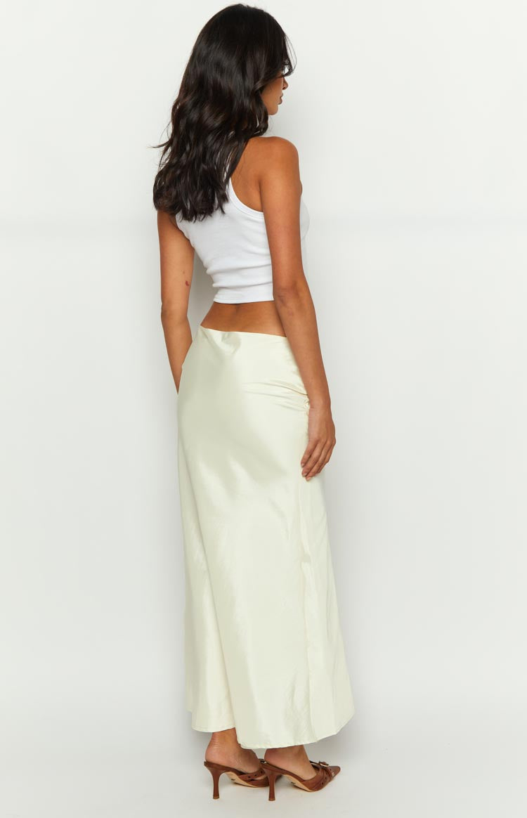 Big Love Cream Maxi Skirt-Vavasi.All Rights Reserved.