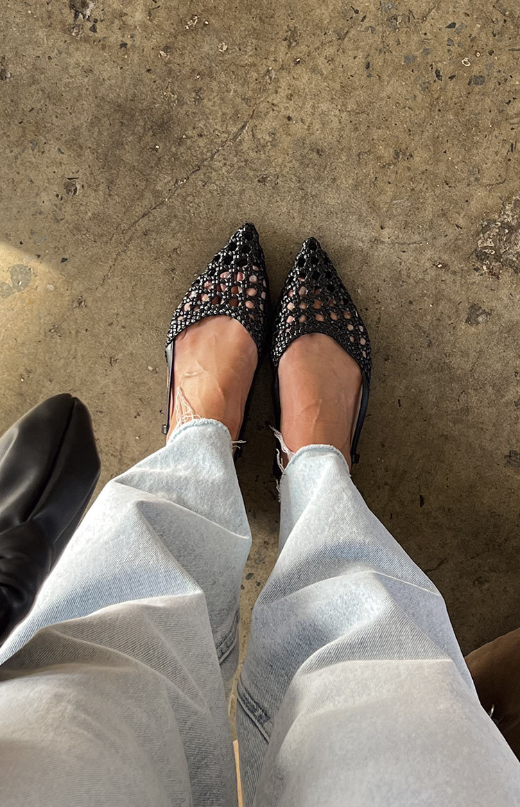 Billini Alexandra Black Mules-Vavasi.All Rights Reserved.