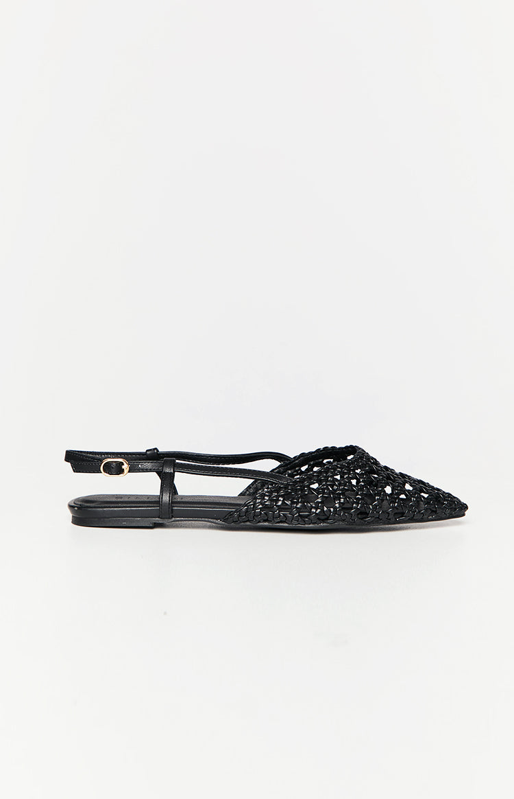 Billini Alexandra Black Mules-Vavasi.All Rights Reserved.