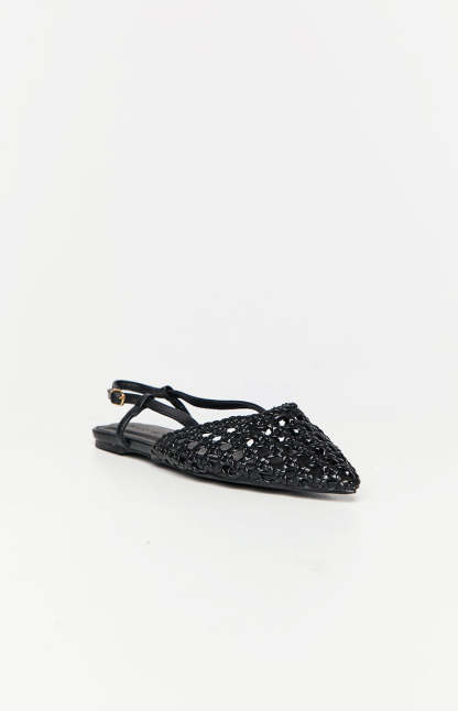 Billini Alexandra Black Mules-Vavasi.All Rights Reserved.