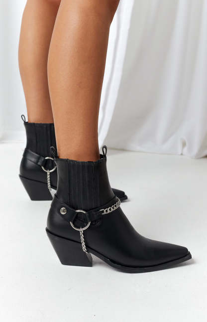 Billini East Black Boot-Vavasi.All Rights Reserved.