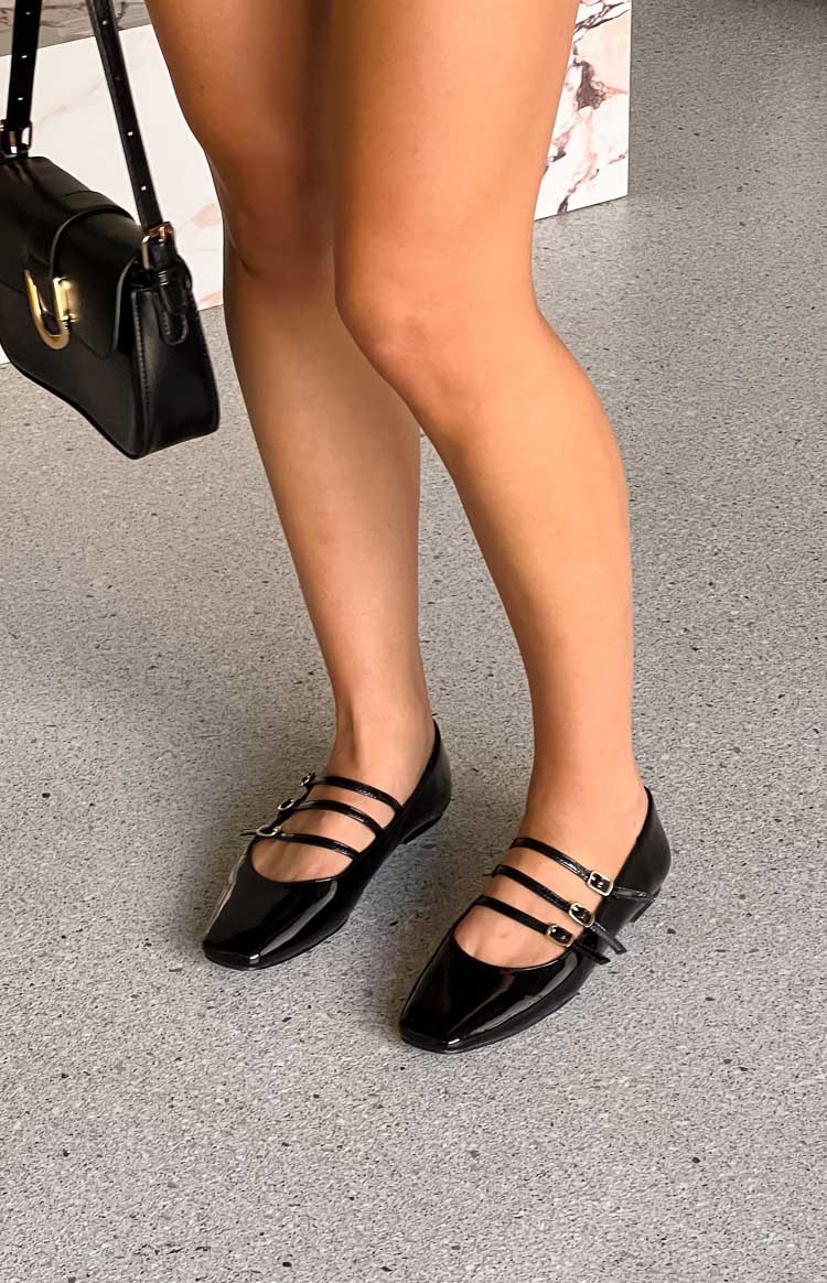 Billini Kairo Black Ballet Flats-Vavasi.All Rights Reserved.