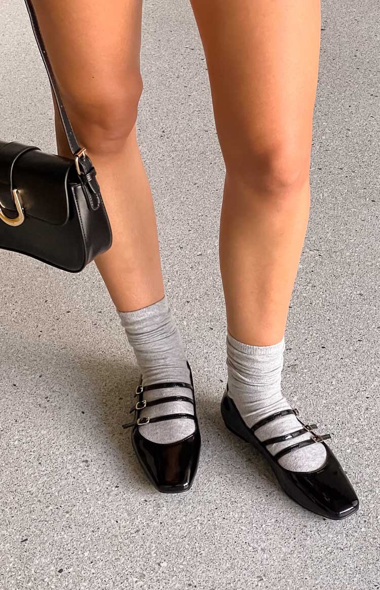 Billini Kairo Black Ballet Flats-Vavasi.All Rights Reserved.