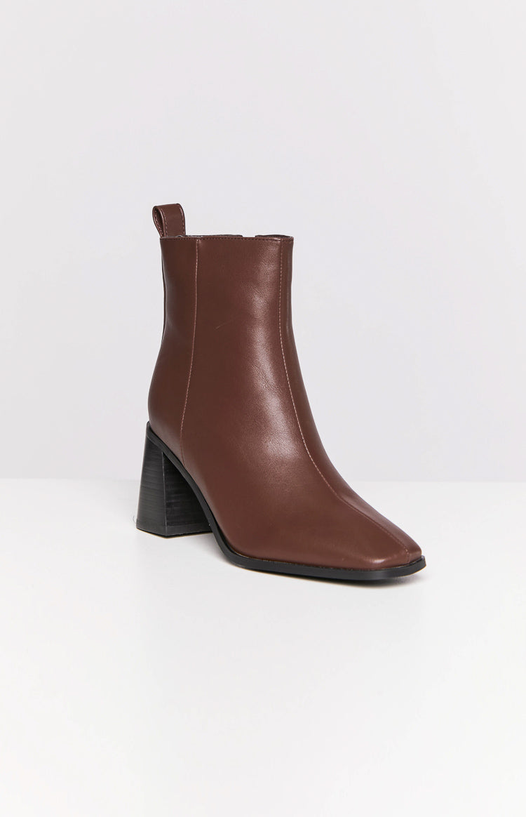 Billini Svea Brunette Ankle Boots-Vavasi.All Rights Reserved.