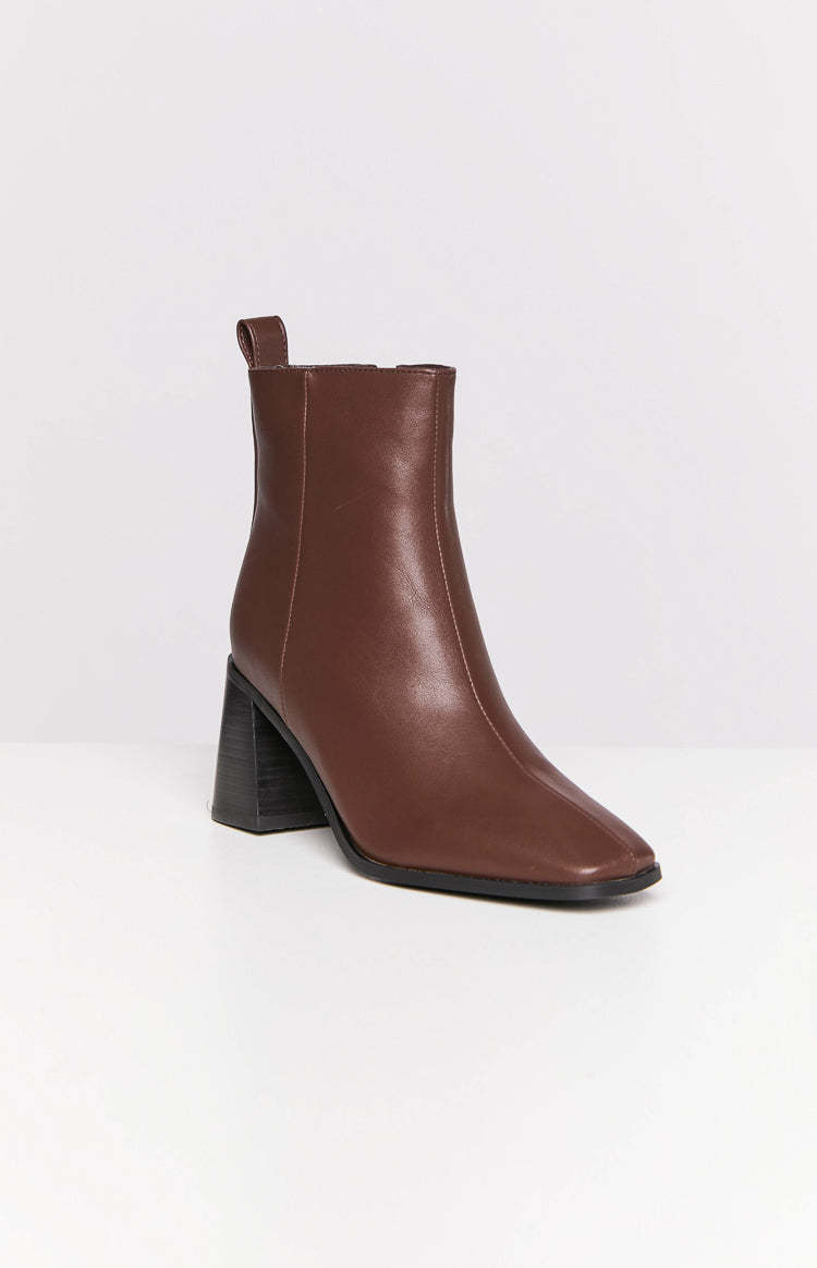 Billini Svea Brunette Ankle Boots-Vavasi.All Rights Reserved.