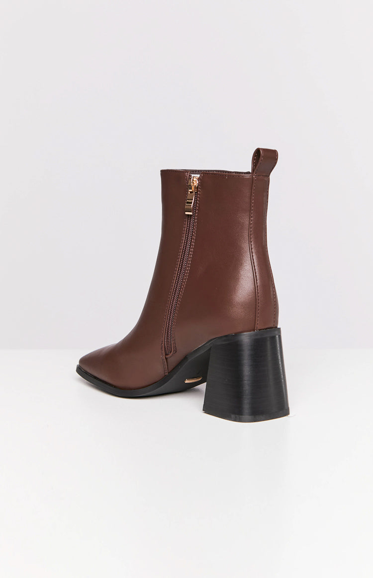 Billini Svea Brunette Ankle Boots-Vavasi.All Rights Reserved.