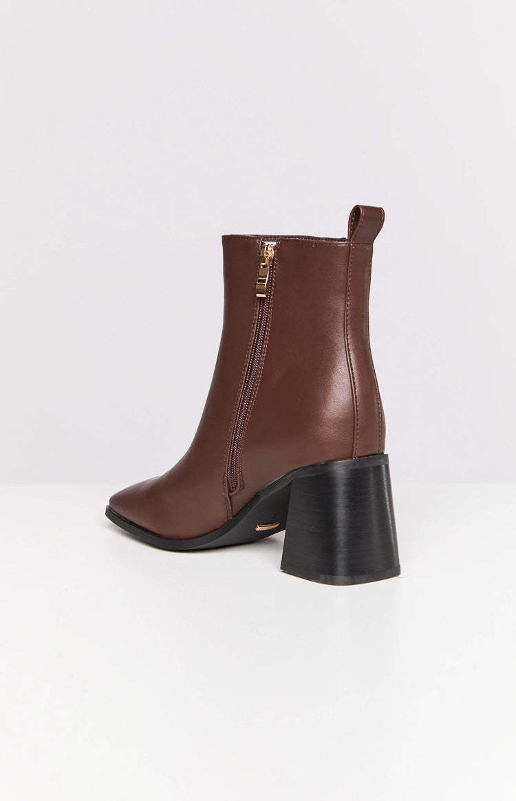 Billini Svea Brunette Ankle Boots-Vavasi.All Rights Reserved.