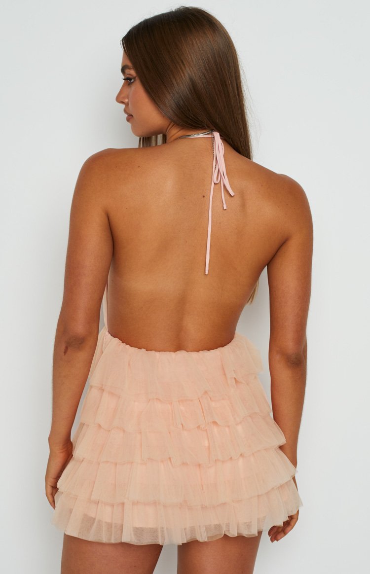 Birthday Cake Pink Mini Dress-Vavasi.All Rights Reserved.