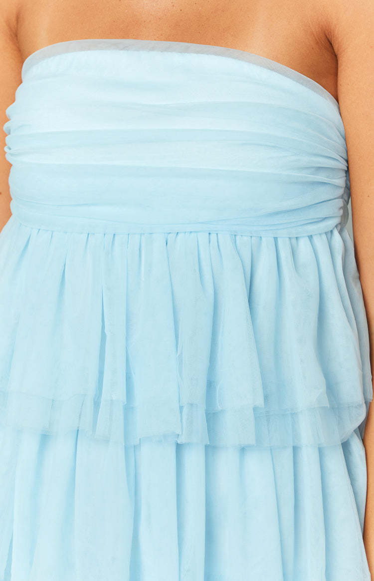 Birthday Girl Blue Mini Party Dress-Vavasi.All Rights Reserved.
