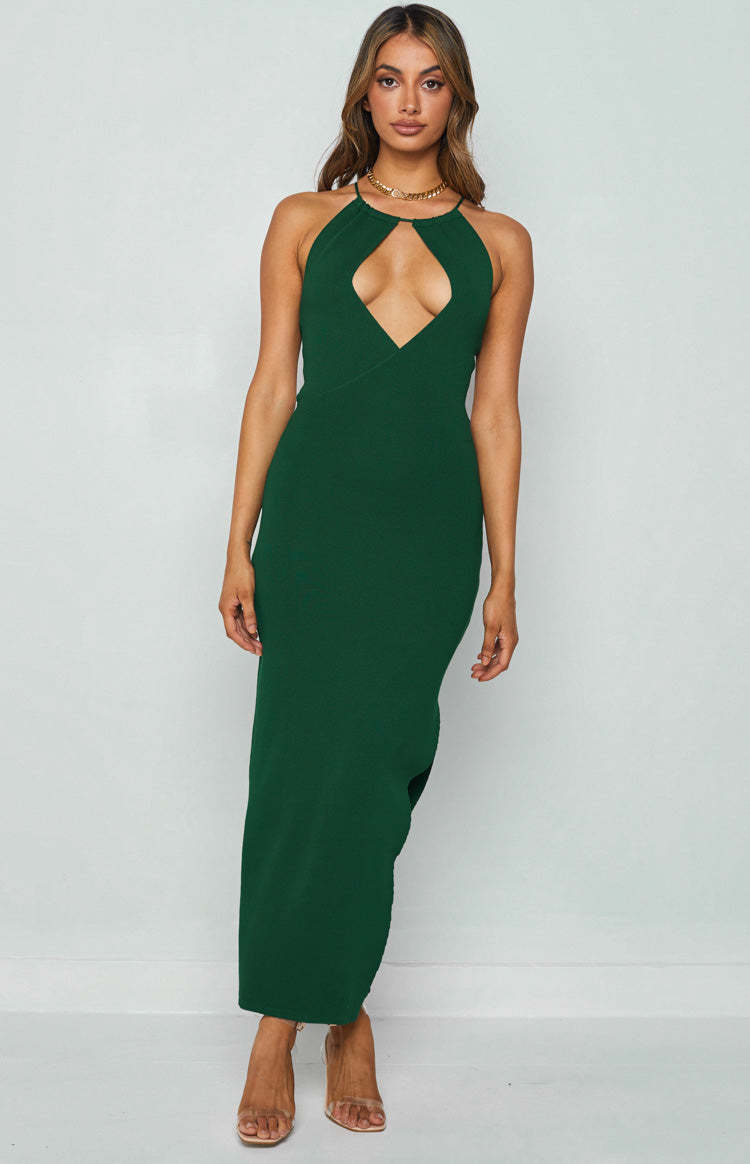 Blondie Midi Dress Emerald-Vavasi.All Rights Reserved.