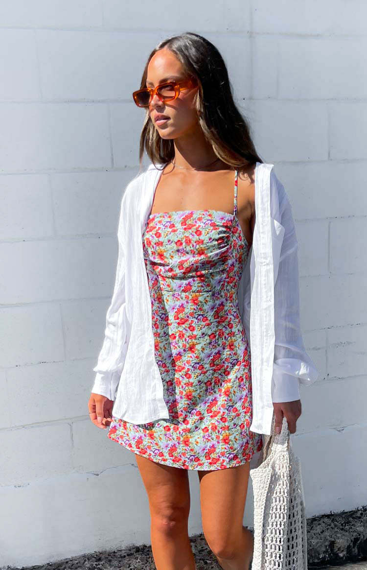 Blossom Floral Mini Dress-Vavasi.All Rights Reserved.