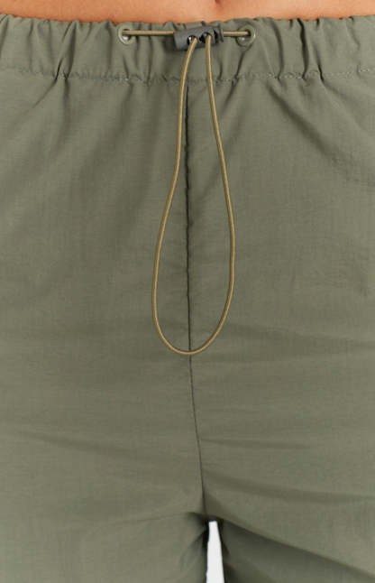 Bronx Khaki Drawcord Cargo Pants-Vavasi.All Rights Reserved.
