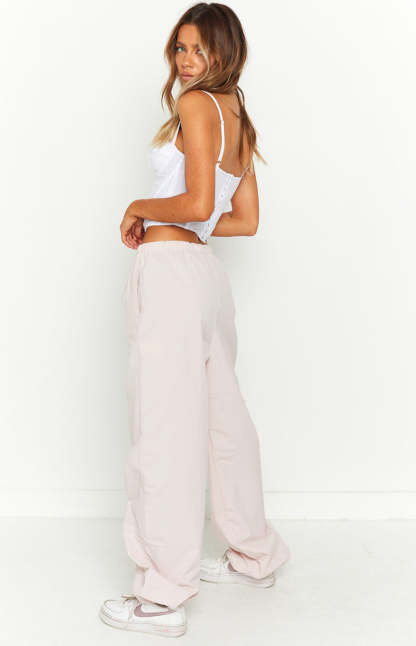 Bronx Pink Drawcord Cargos-Vavasi.All Rights Reserved.
