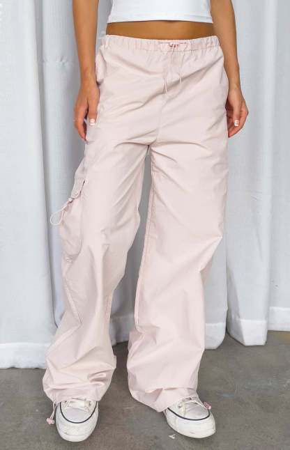 Bronx Pink Drawcord Cargos-Vavasi.All Rights Reserved.