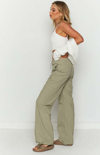 Bronx Stone Drawcord Cargo Pants-Vavasi.All Rights Reserved.
