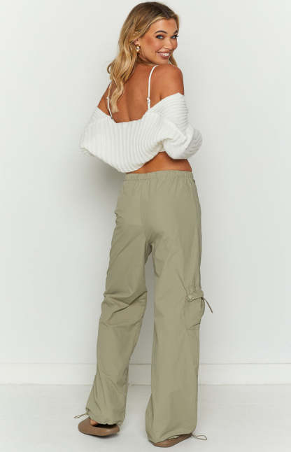 Bronx Stone Drawcord Cargo Pants-Vavasi.All Rights Reserved.