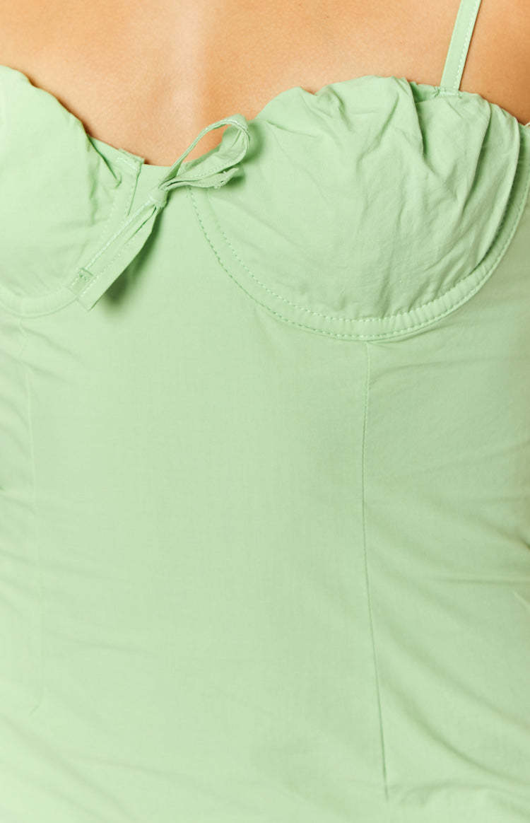 Brooke Green Mini Dress-Vavasi.All Rights Reserved.