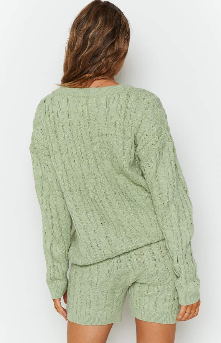 Capri Dream Shorts Sage-Vavasi.All Rights Reserved.