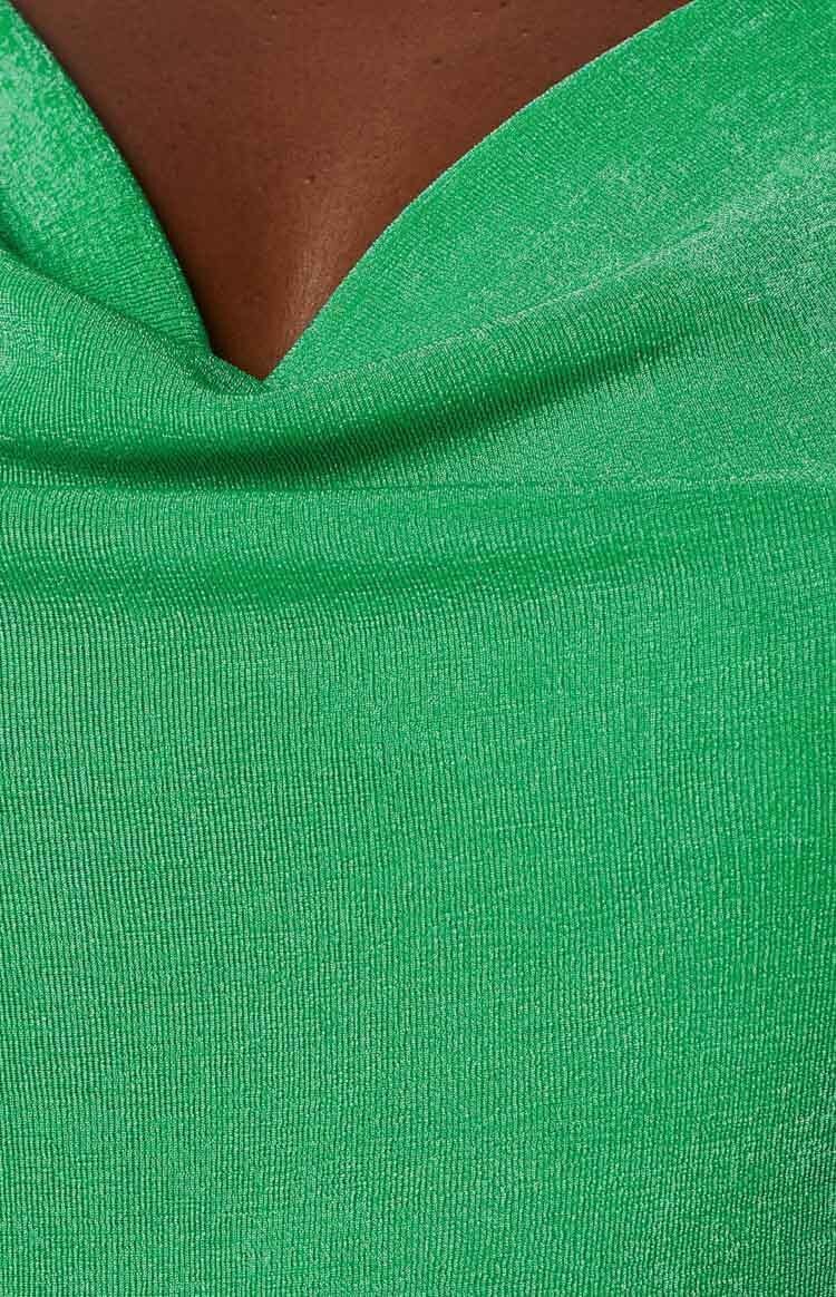Carrie Green Halter Dress-Vavasi.All Rights Reserved.
