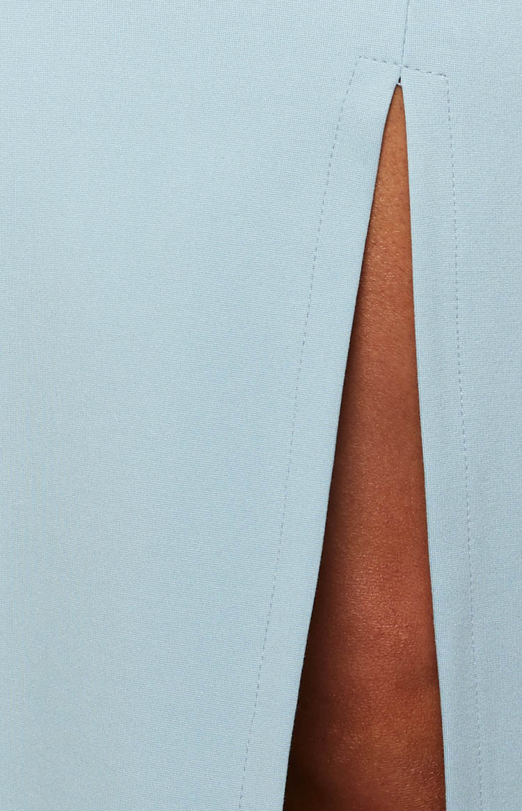 Cecilia Bodycon Midi Dress Blue-Vavasi.All Rights Reserved.
