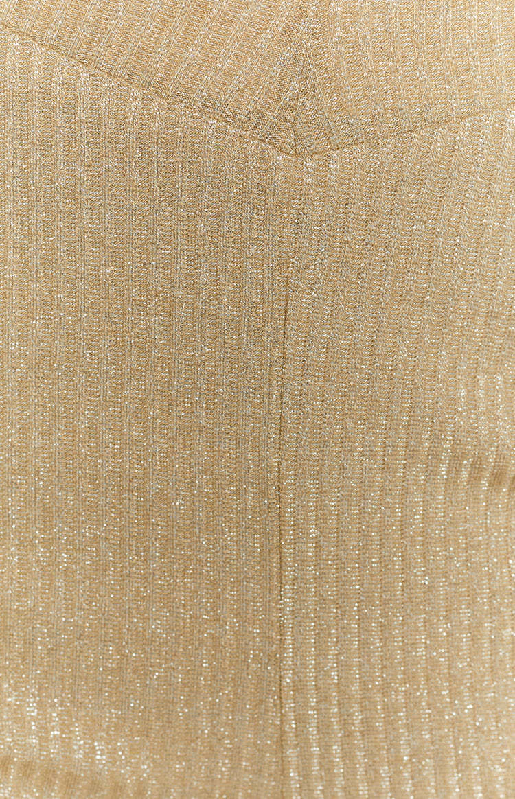 Cher Rib Pants Gold-Vavasi.All Rights Reserved.