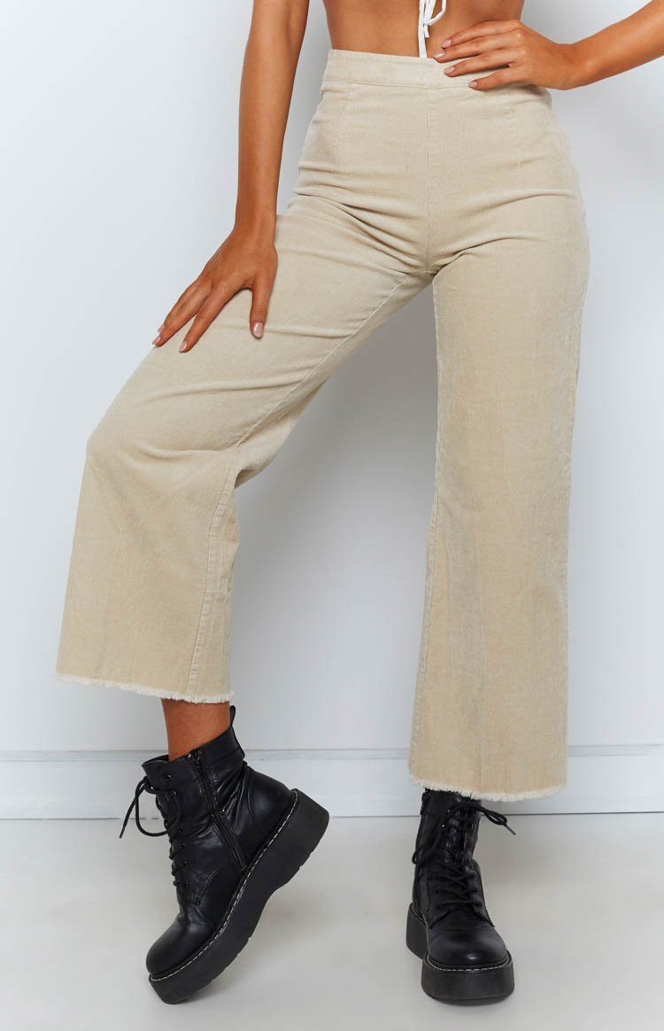 Churchtown Pants Beige Cord-Vavasi.All Rights Reserved.