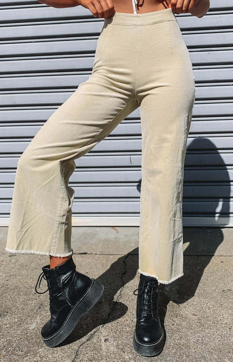 Churchtown Pants Beige Cord-Vavasi.All Rights Reserved.