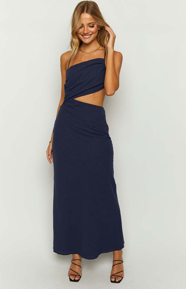 Cindy Blue Maxi Dress-Vavasi.All Rights Reserved.