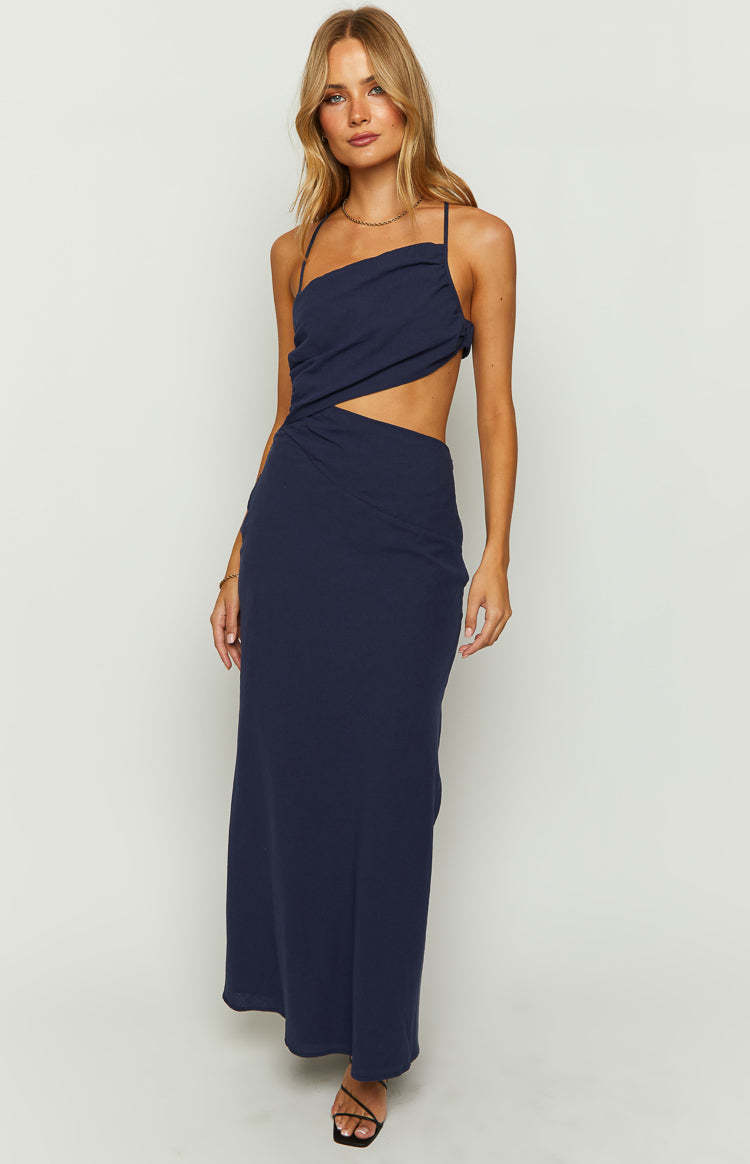 Cindy Blue Maxi Dress-Vavasi.All Rights Reserved.