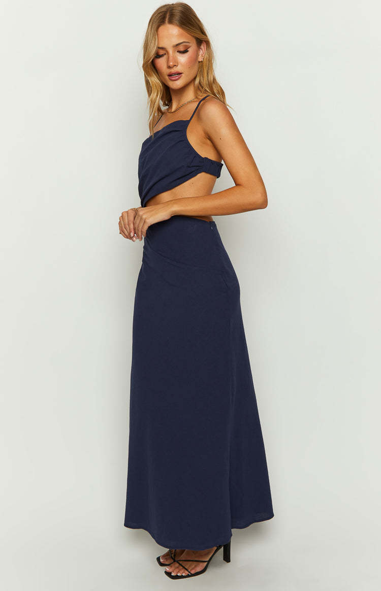 Cindy Blue Maxi Dress-Vavasi.All Rights Reserved.