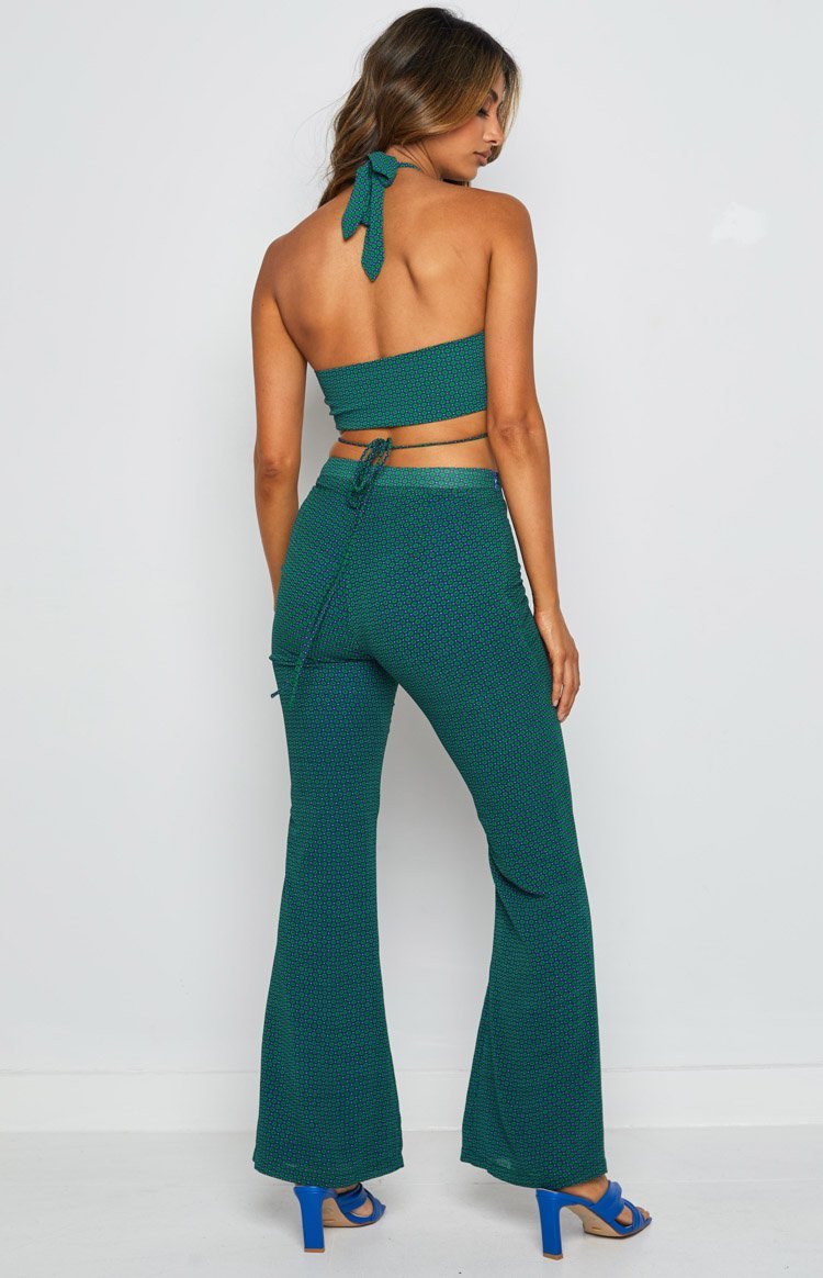 Clifford Teal Pants-Vavasi.All Rights Reserved.