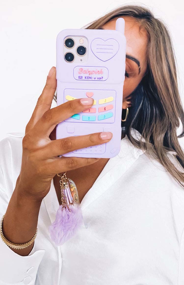 Clueless iPhone 12 Pro Case Purple-Vavasi.All Rights Reserved.