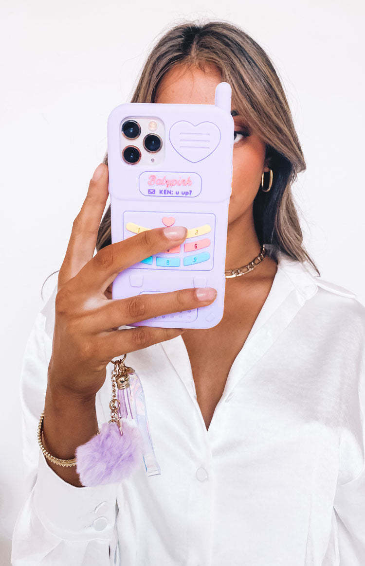 Clueless iPhone 12 Pro Case Purple-Vavasi.All Rights Reserved.