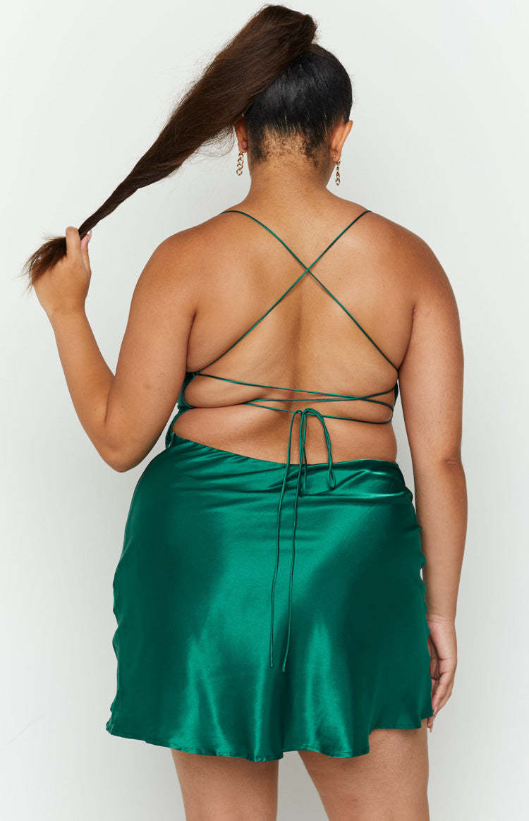 Come and Get It Party Dress Emerald-Vavasi.All Rights Reserved.