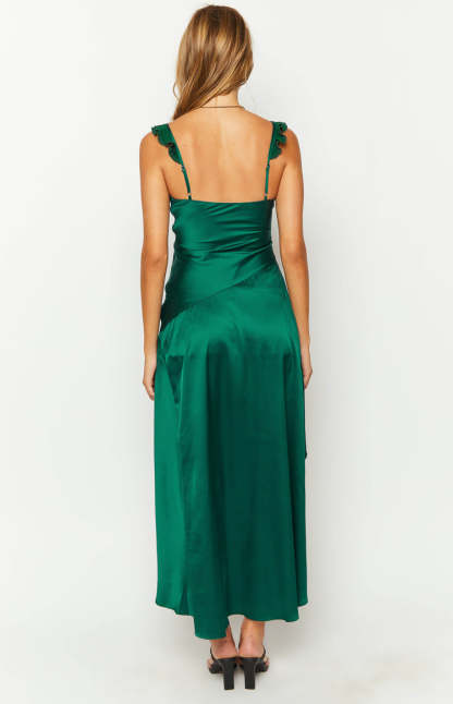 Corrina Green Maxi Dress-Vavasi.All Rights Reserved.