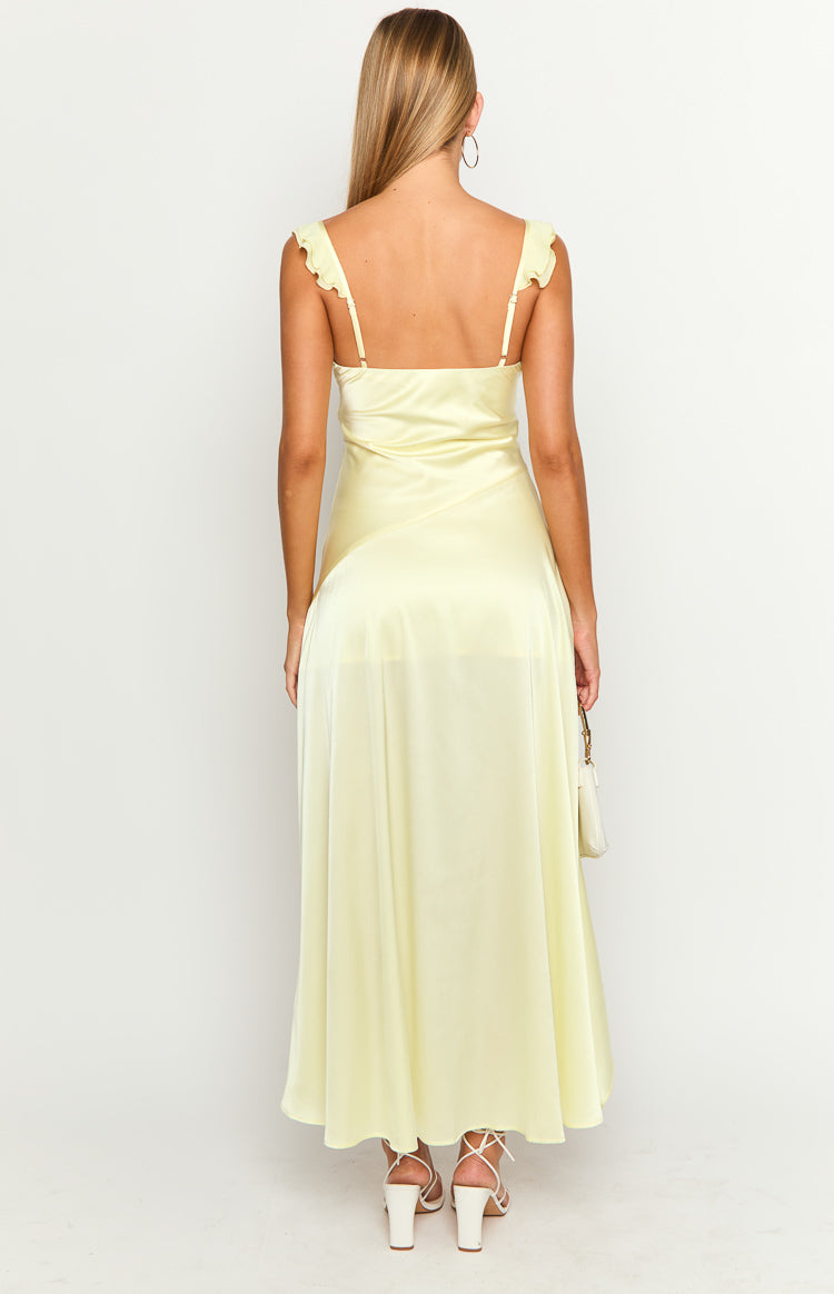 Corrina Yellow Maxi Dress-Vavasi.All Rights Reserved.