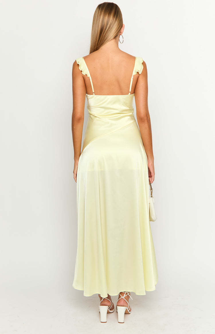 Corrina Yellow Maxi Dress-Vavasi.All Rights Reserved.