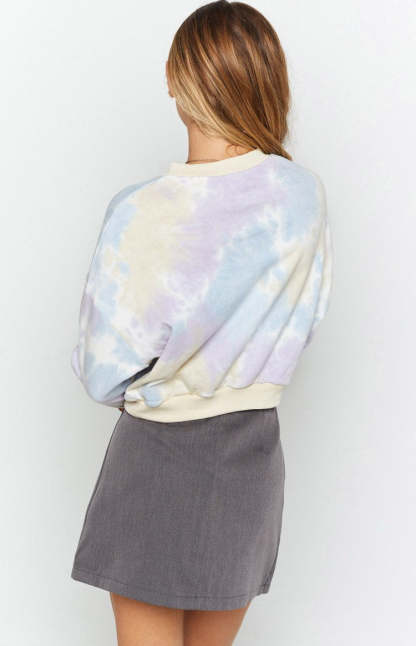 Cruisy Jumper Purple Tie Dye-Vavasi.All Rights Reserved.