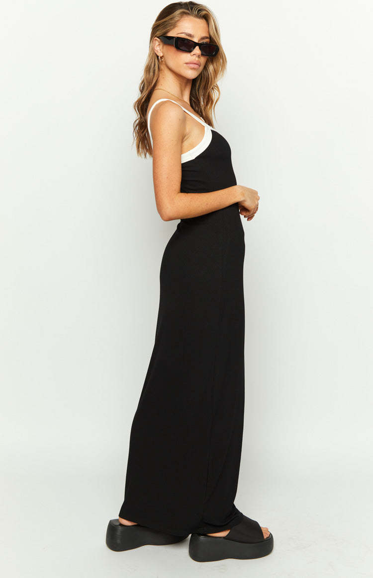 Cynthia Black Maxi Dress-Vavasi.All Rights Reserved.