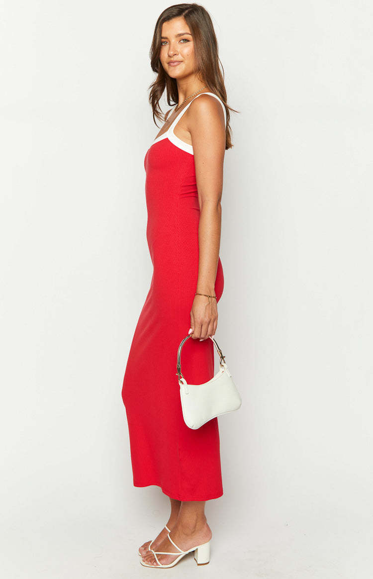 Cynthia Red Maxi Dress-Vavasi.All Rights Reserved.