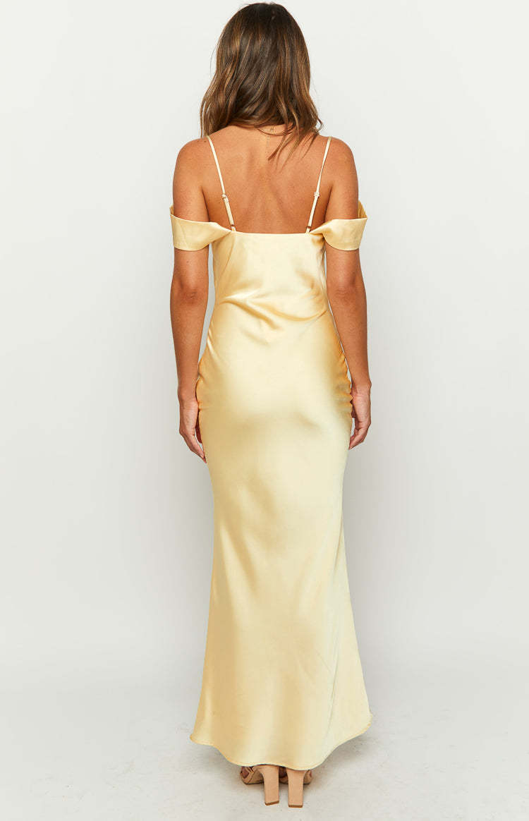 Darby Yellow Maxi Formal Dress-Vavasi.All Rights Reserved.